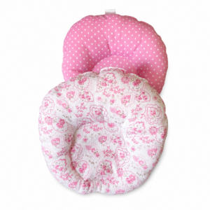 Almohadita RN Alg Estamp Rosa