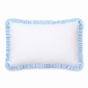 Almohadita chick para Personalizar Blanco con Celeste