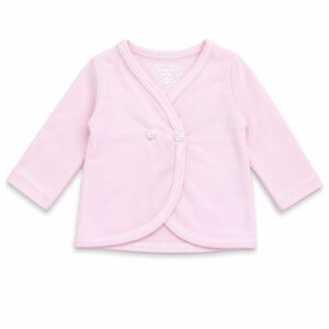 Batita Cruzada con Mangas larga Rosa