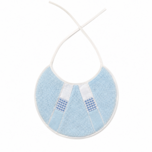Babero Toalla Vintage celeste