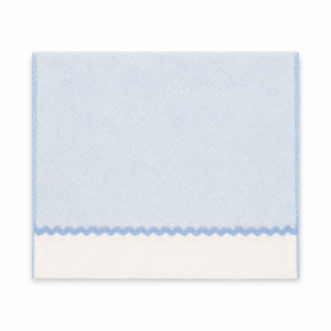 Toallas para Personalizar-Blanco con Celeste