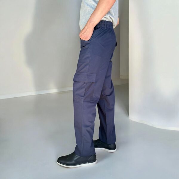 Pantalon Carpintero Azul Marino - Imagen 3