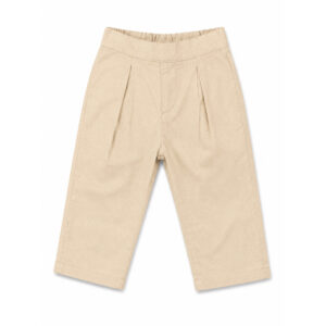 Pantalón tabla sin tirante Beige